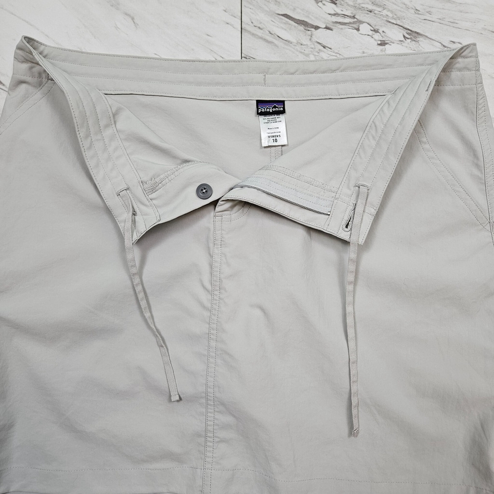 Patagonia Women's Size 10 Inter-Continental Hideaway Skirt Skort Active Cargo - Picture 8 of 16